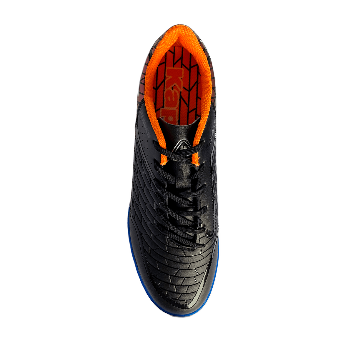 Zapatilla Fútbol Men Kombat Player Base Black Blue Turf Ground