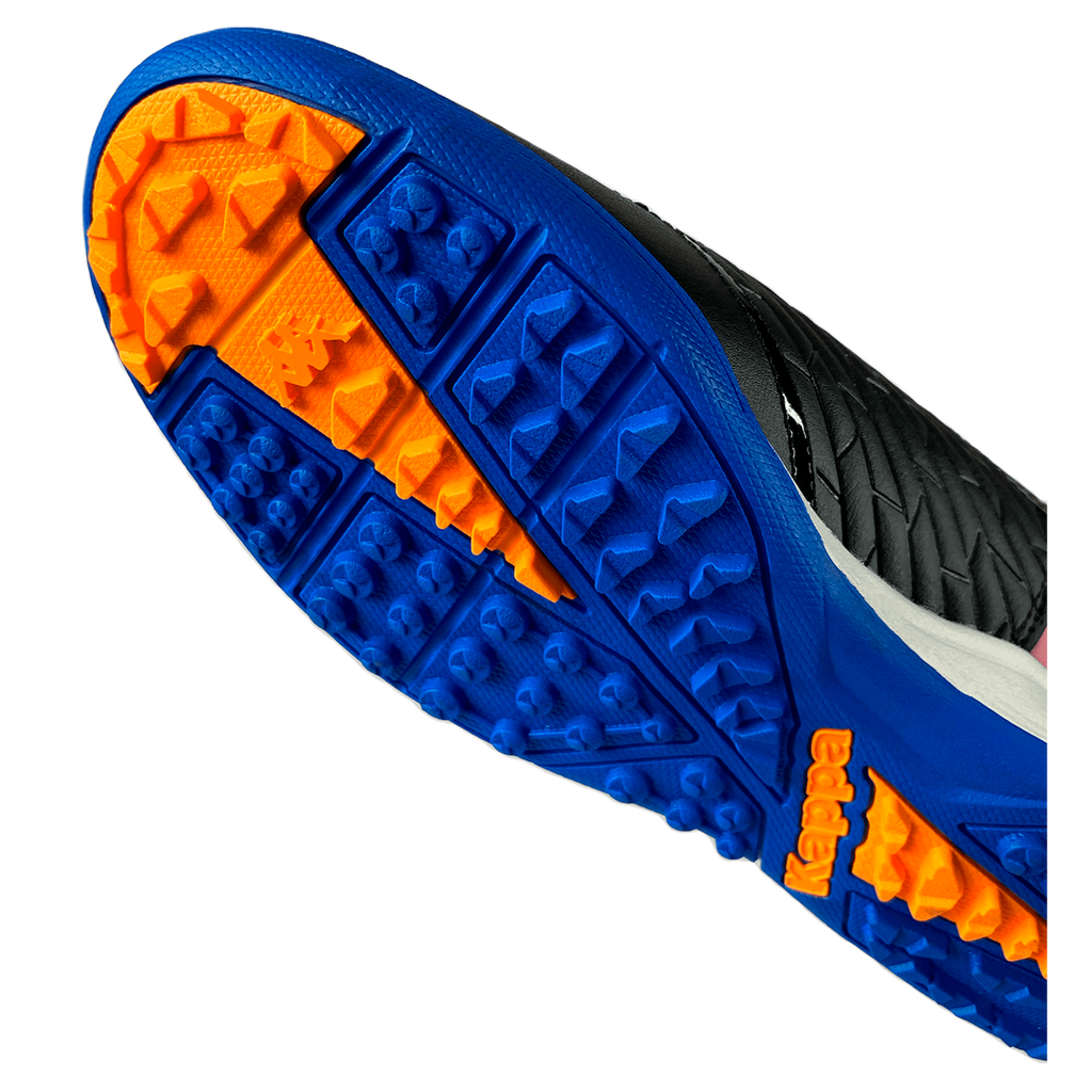 Zapatilla Fútbol Men Kombat Player Base Black Blue Turf Ground
