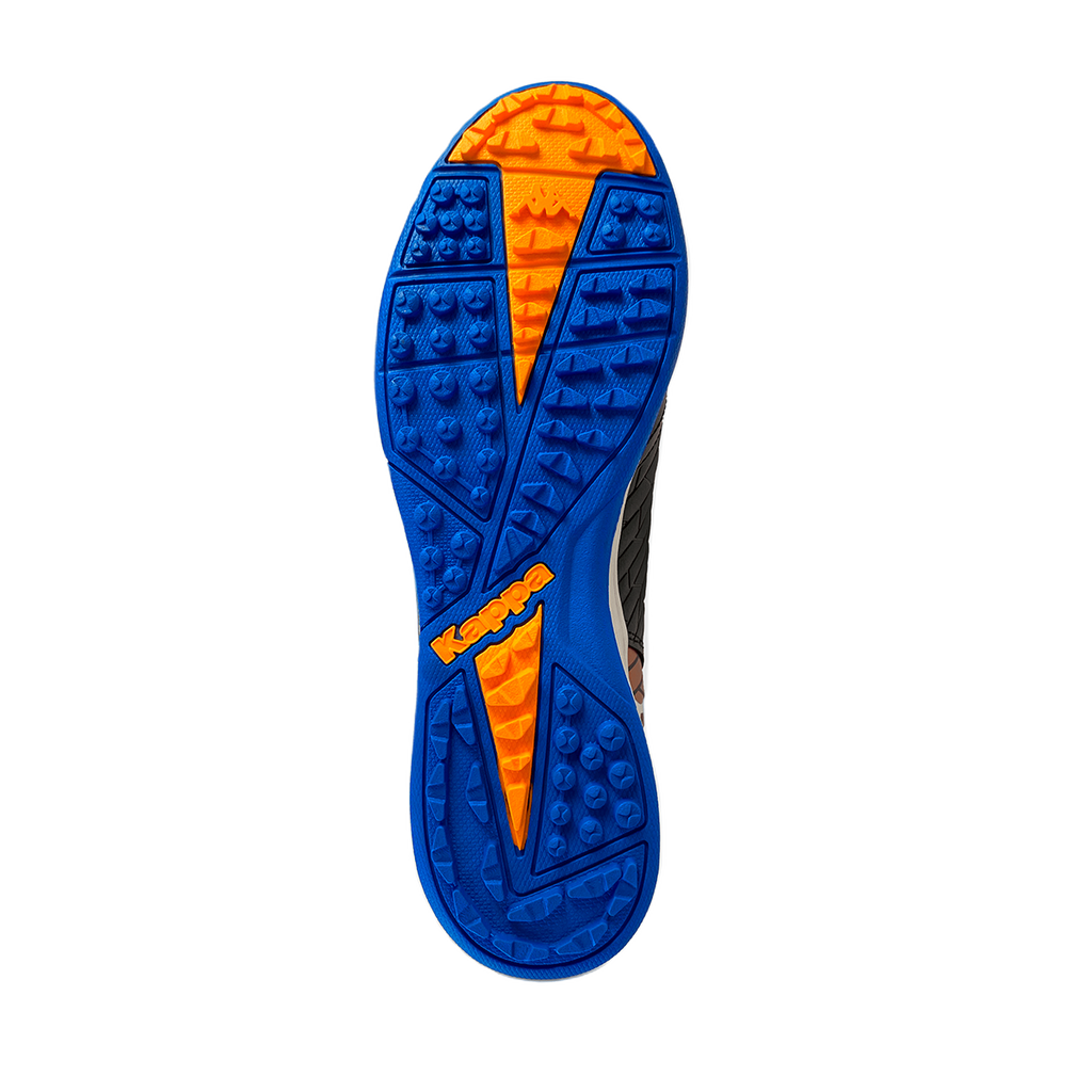 Zapatilla Fútbol Men Kombat Player Base Black Blue Turf Ground