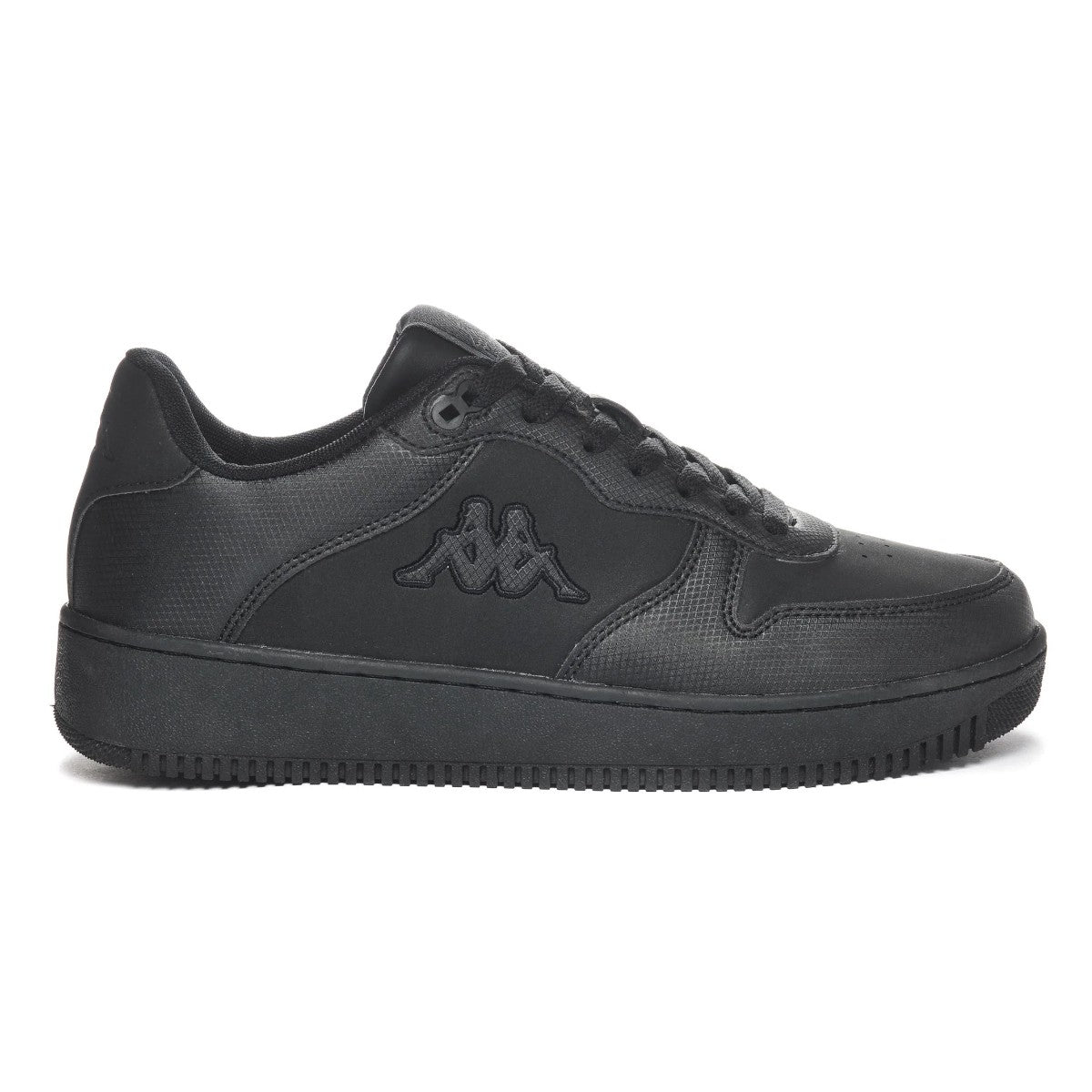 Zapatilla Logo Kappa Maserta Black Grey Charcoal