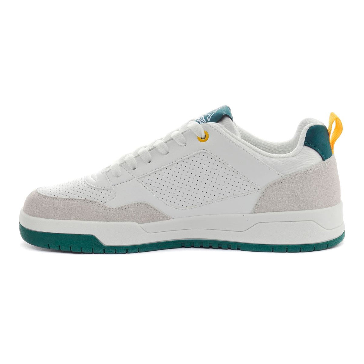 Zapatilla Men Kappa Logo Manis White Green Dark
