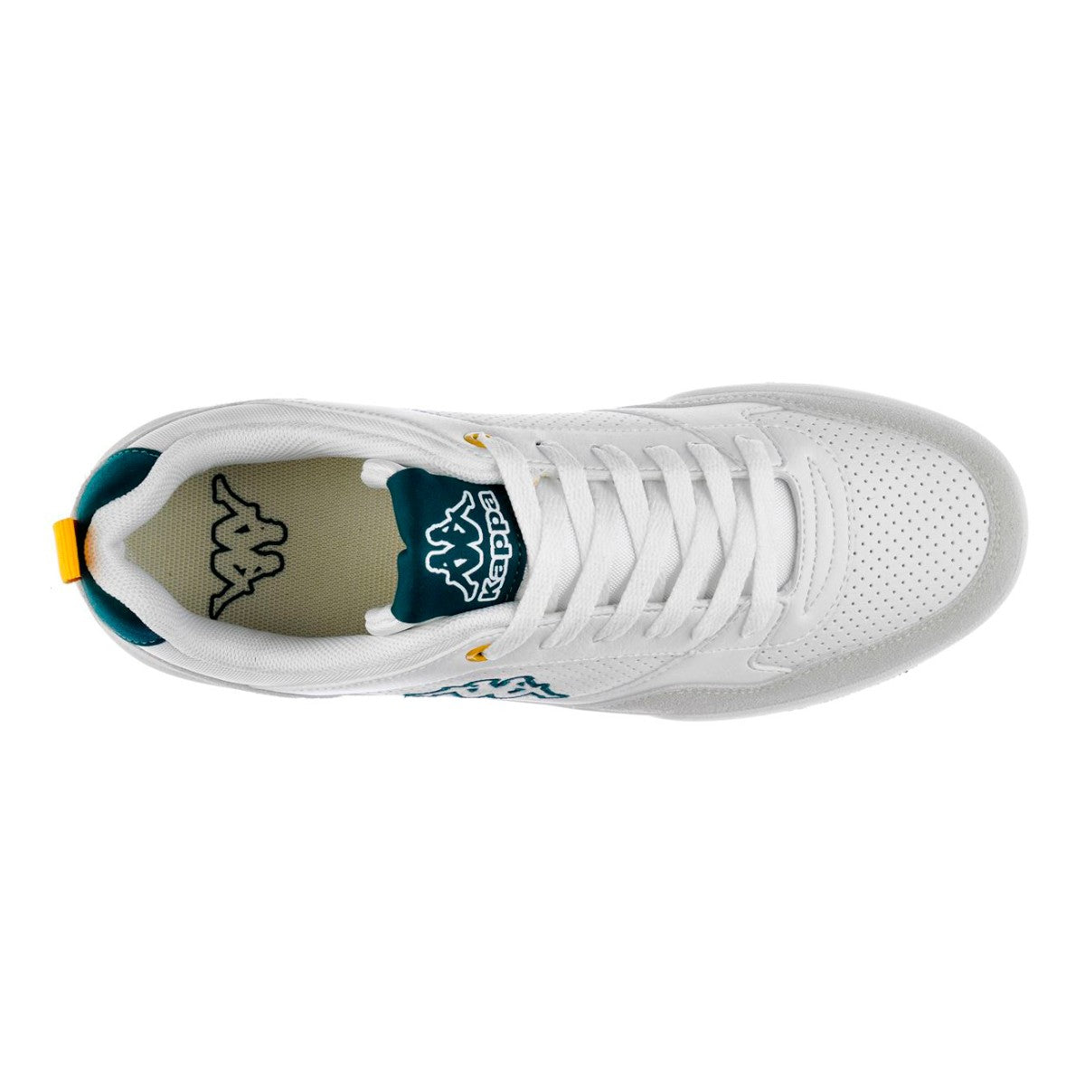 Zapatilla Men Kappa Logo Manis White Green Dark