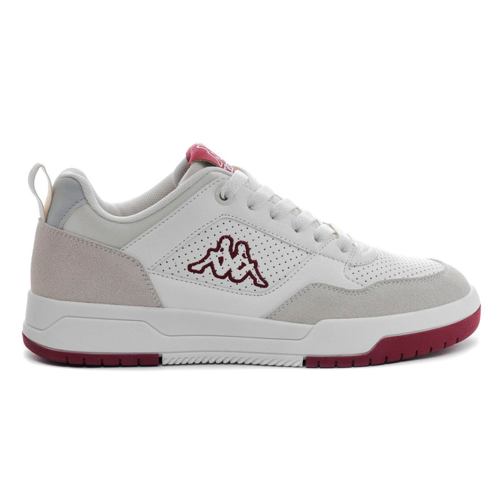 Zapatilla Women Kappa Logo Manisw White Off Red Dark