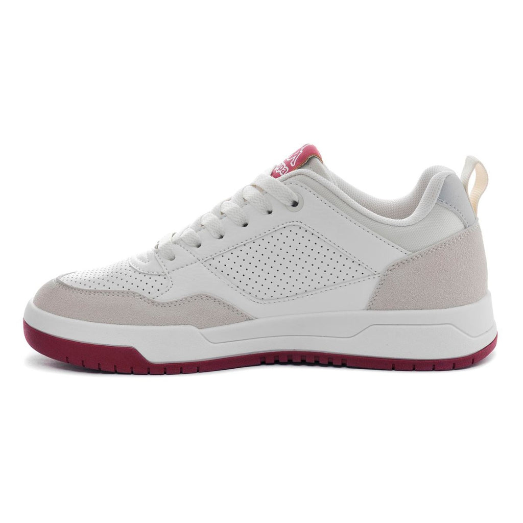 Zapatilla Women Kappa Logo Manisw White Off Red Dark