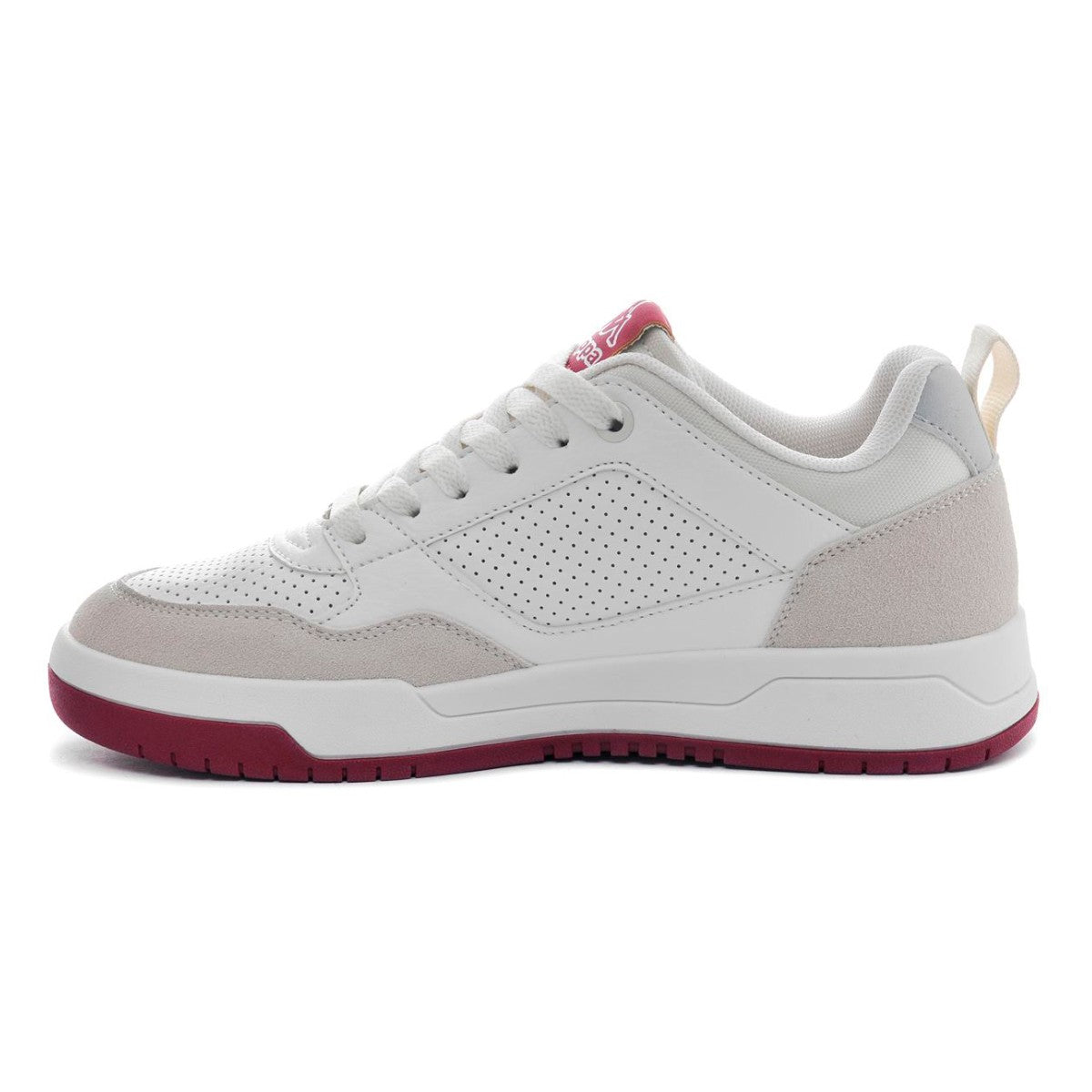 Zapatilla Women Kappa Logo Manisw White Off Red Dark