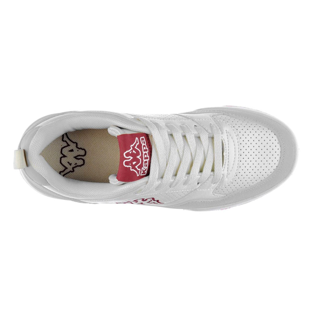 Zapatilla Women Kappa Logo Manisw White Off Red Dark