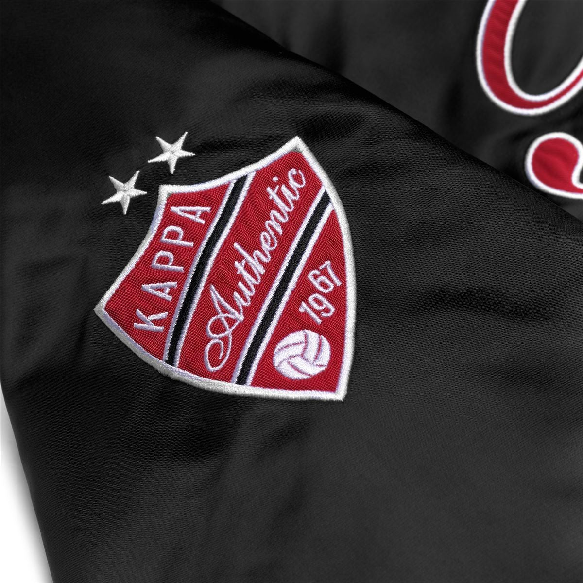 Chaqueta Kappa Authentic Olao Black Racing