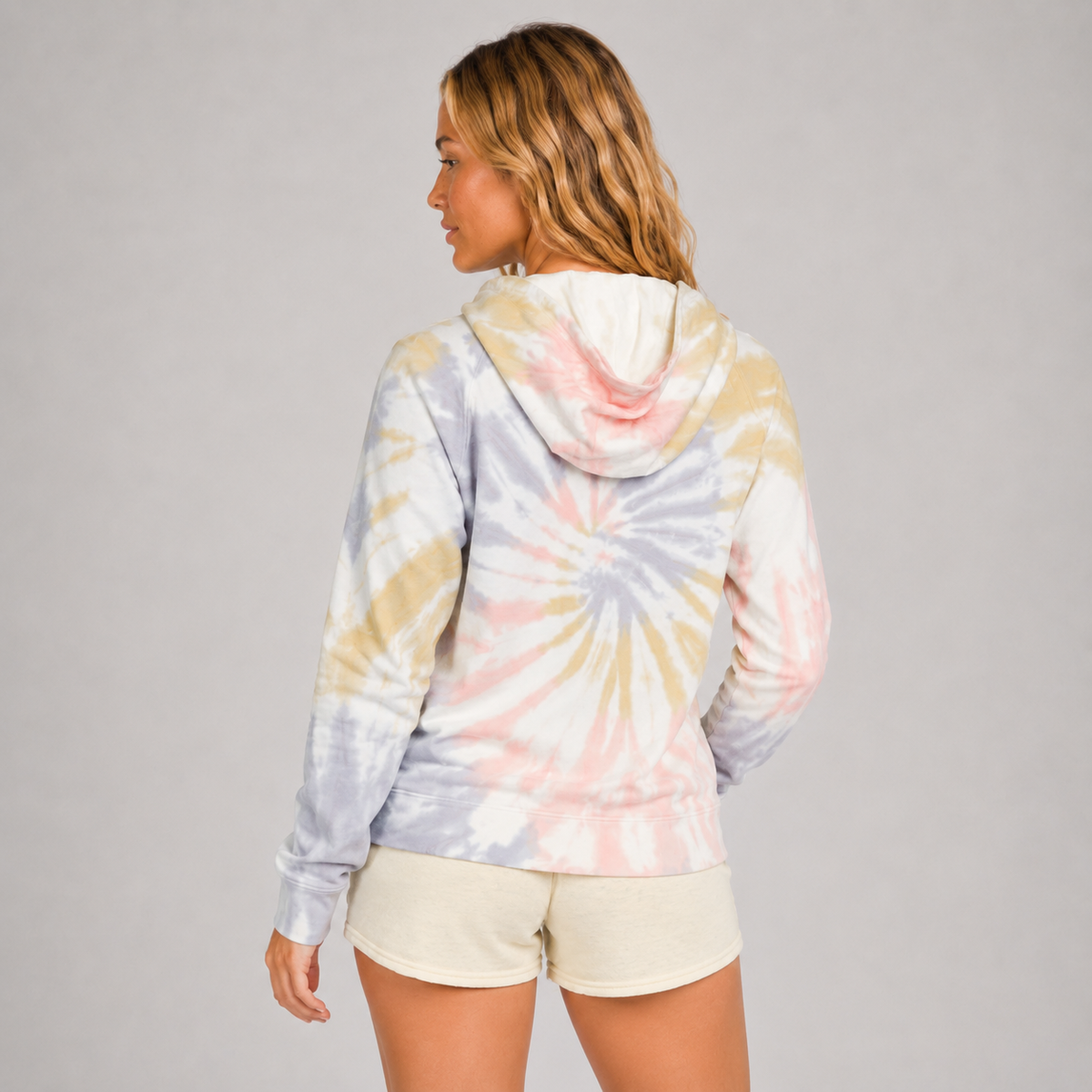Poleron Ivy Tie Dye Easy Raglan Multi Hurley