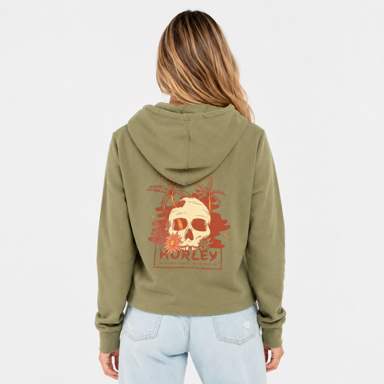 Poleron Women Death In Paradise Oil Green