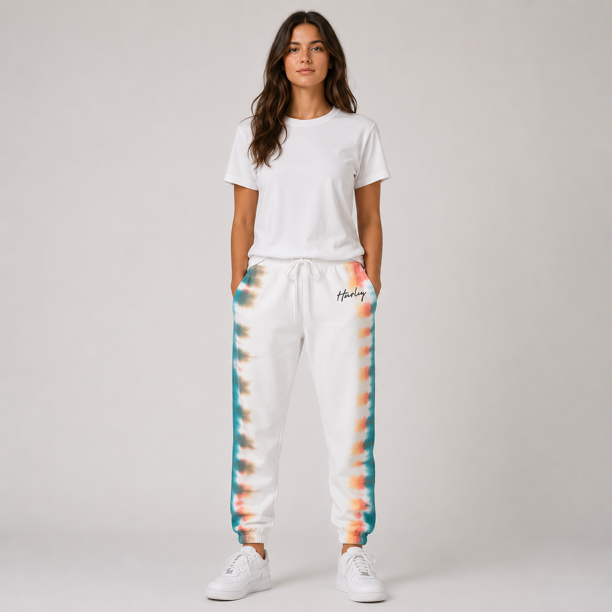 Pantalon Scripty Tiedye Jogger Side Tied Hurley