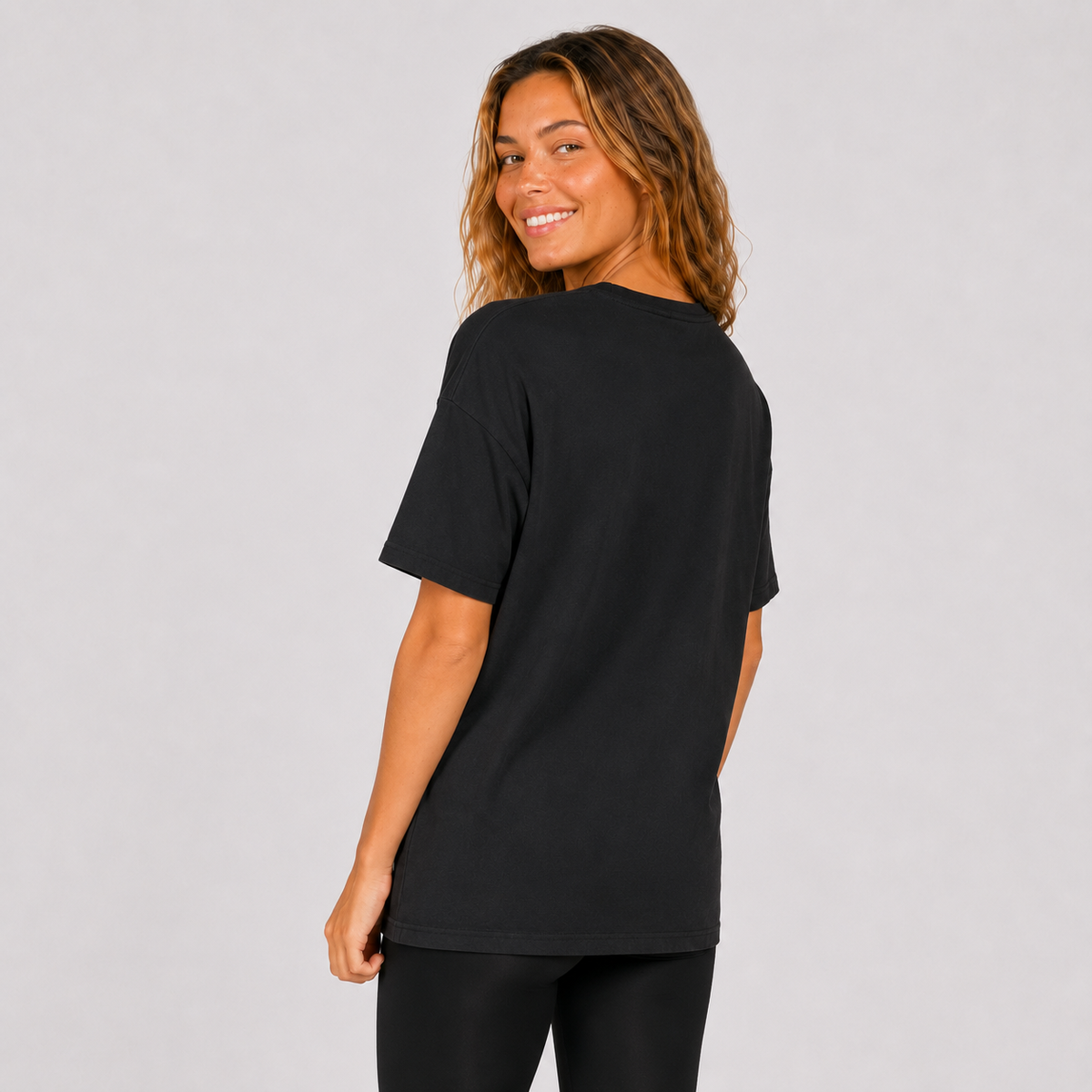 Polera Women Oversized Zak Caviar