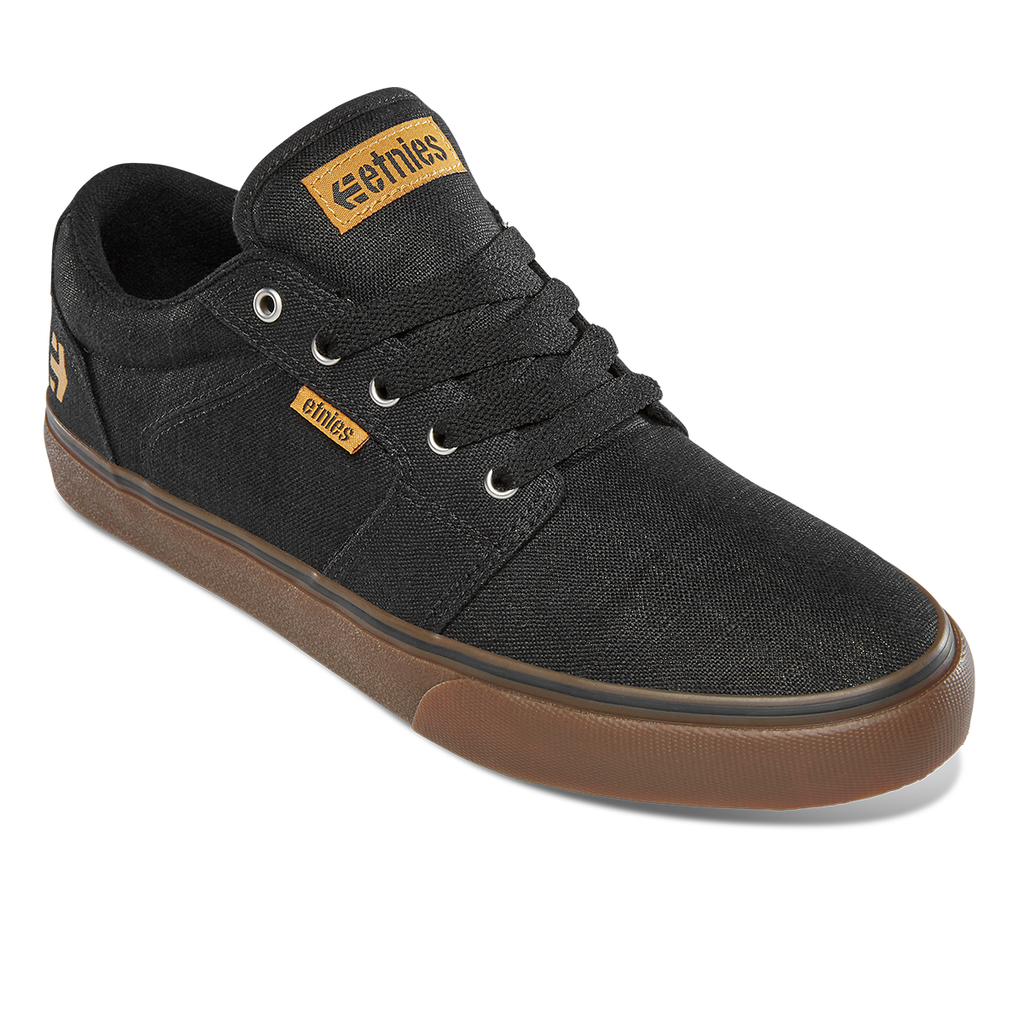 Zapatilla Men Barge LS Black Gum Silver