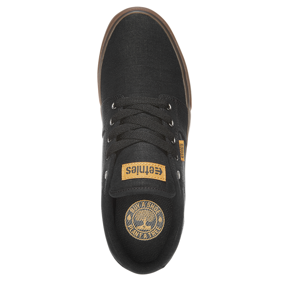 Zapatilla Men Barge LS Black Gum Silver