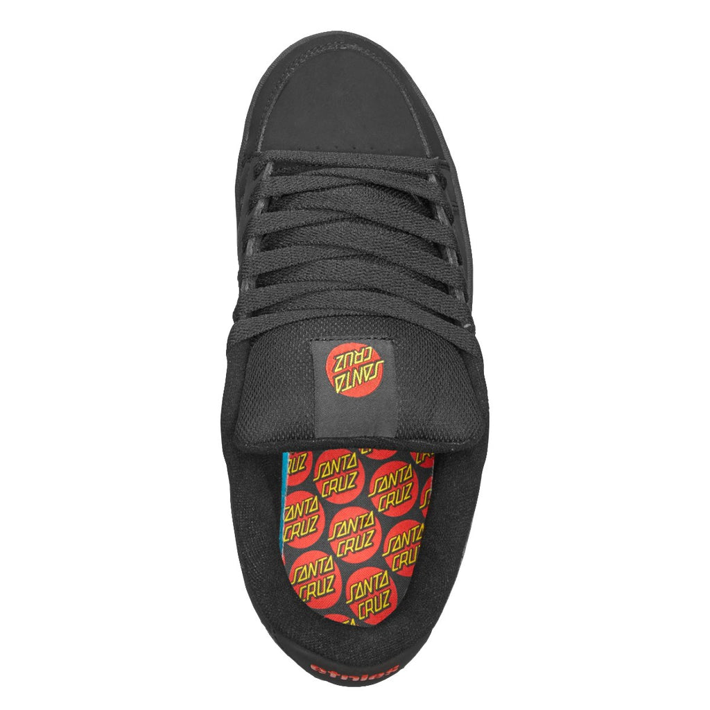 Zapatilla Etnies Kingpin x Santa Cruz Black