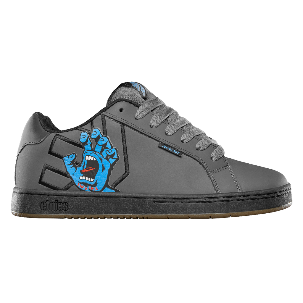 Zapatilla Fader x Santa Cruz Dark Grey Black