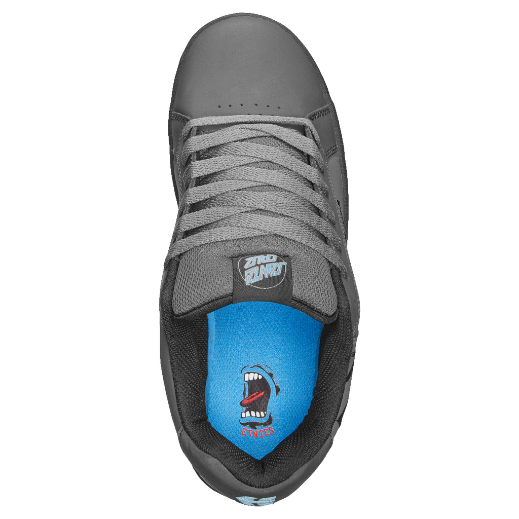 Zapatilla Fader x Santa Cruz Dark Grey Black