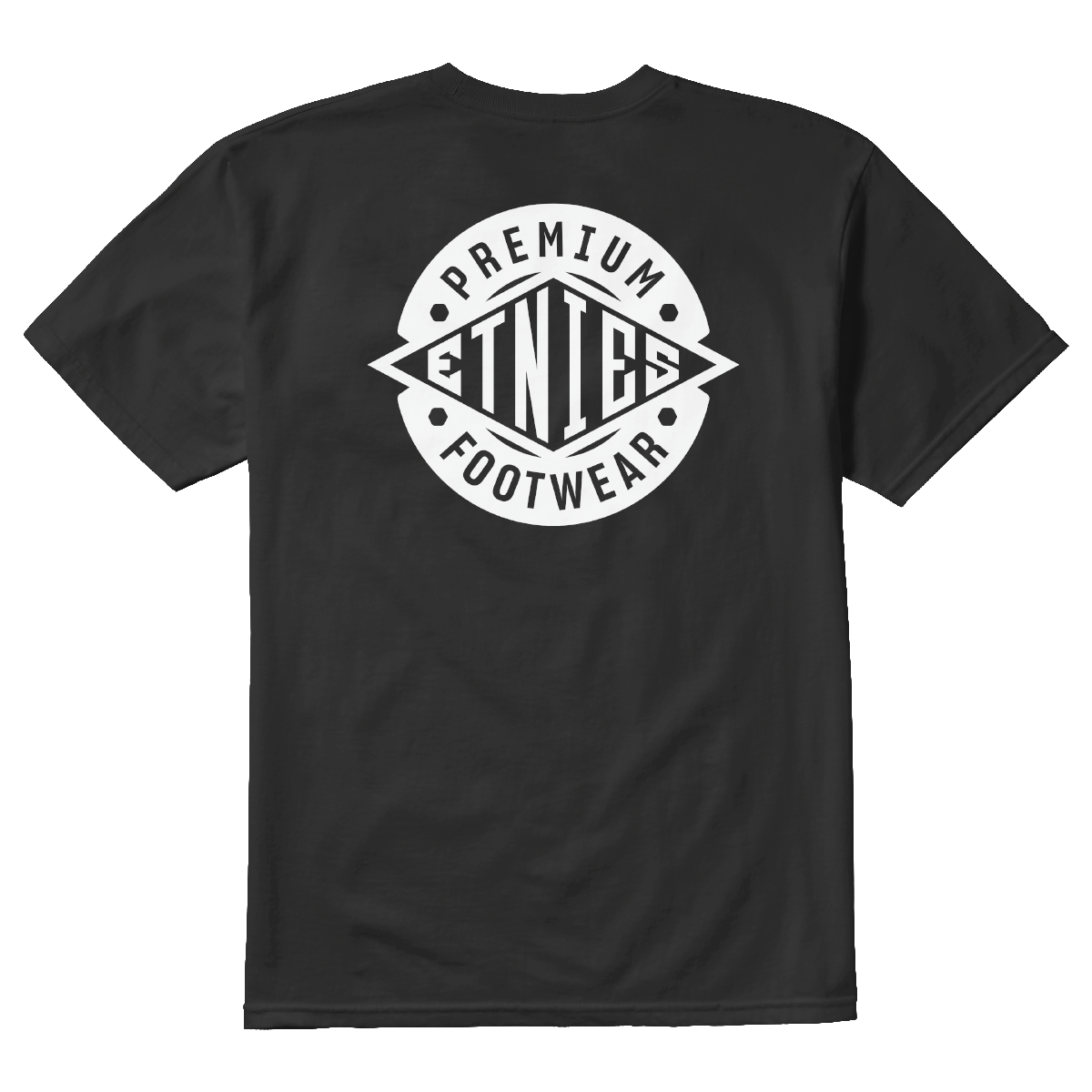Polera Etnies Premium Fw Black White