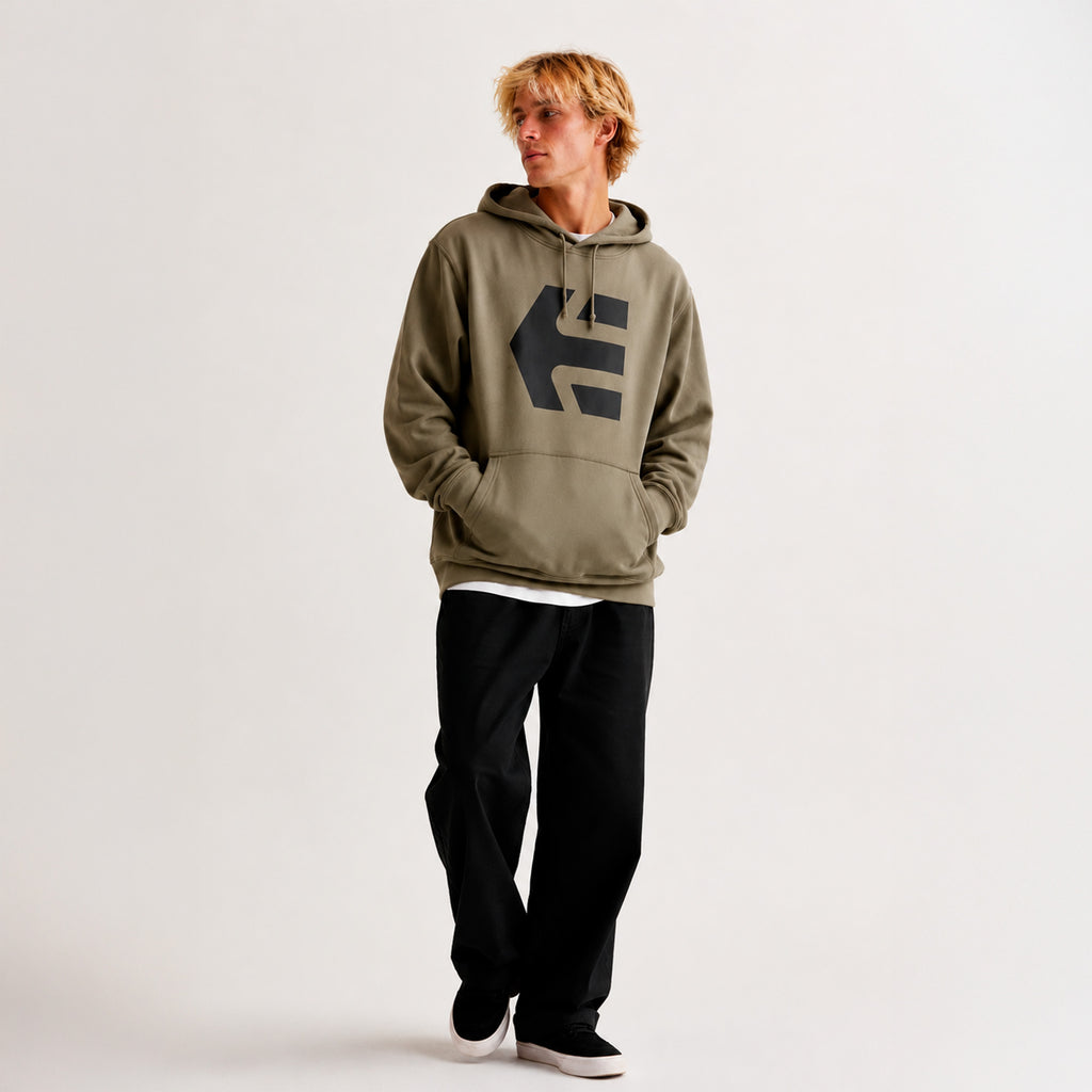 Poleron Hoodie Classic Icon Moss