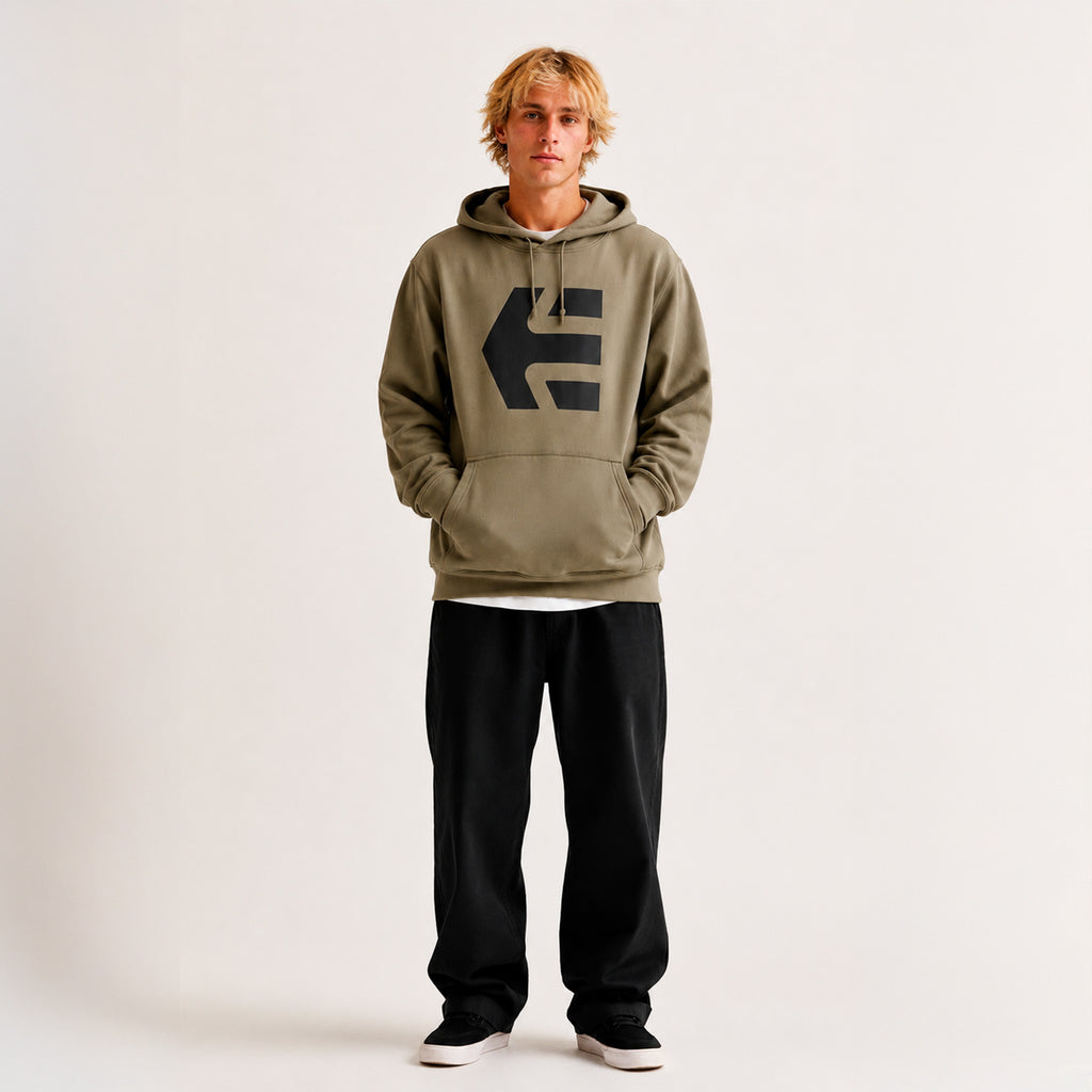 Poleron Hoodie Classic Icon Moss