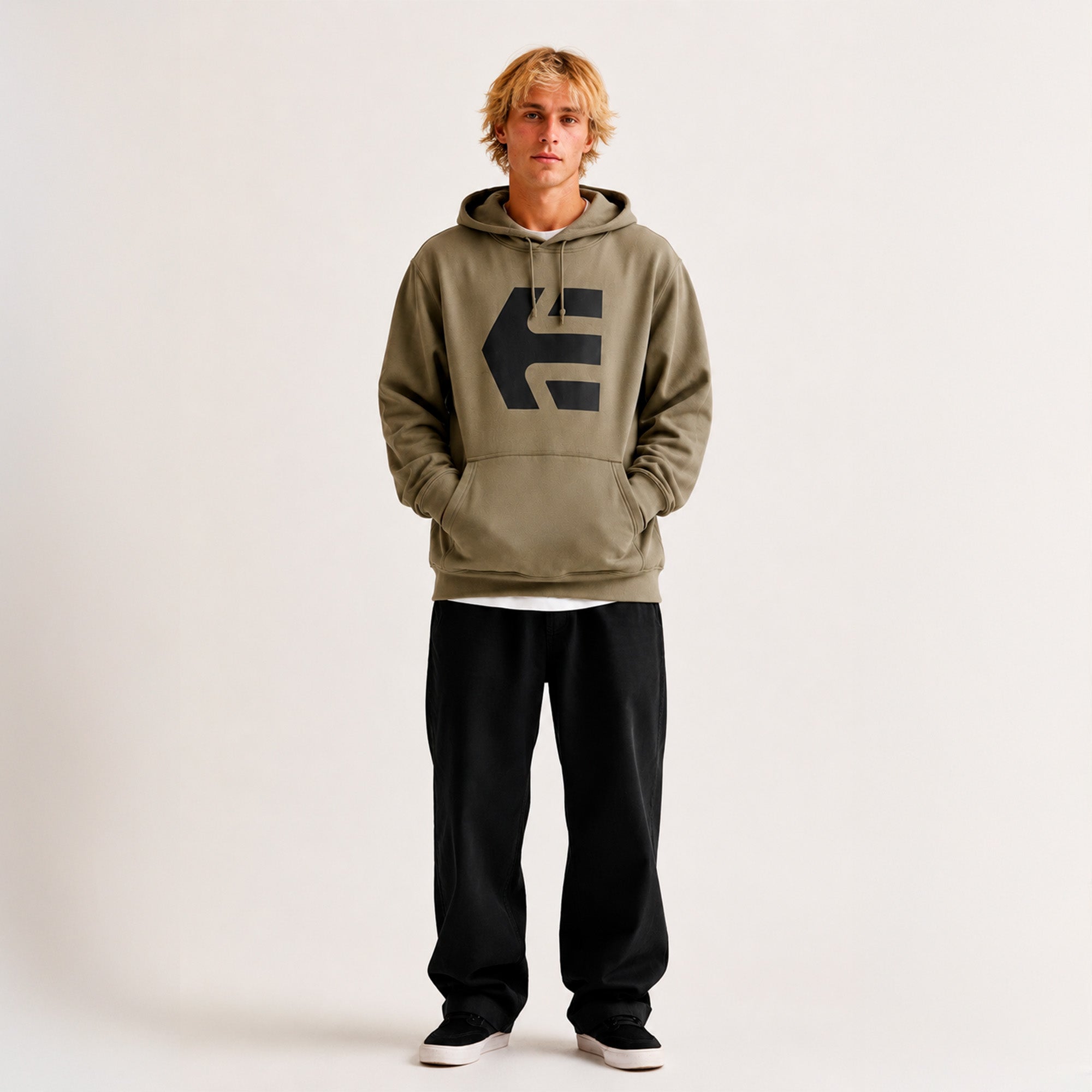 Poleron Hoodie Classic Icon Moss