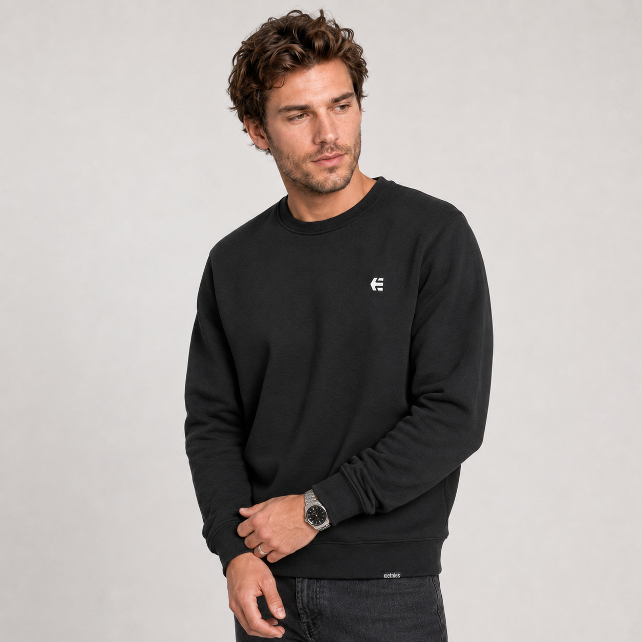 Poleron Icon Crew Black