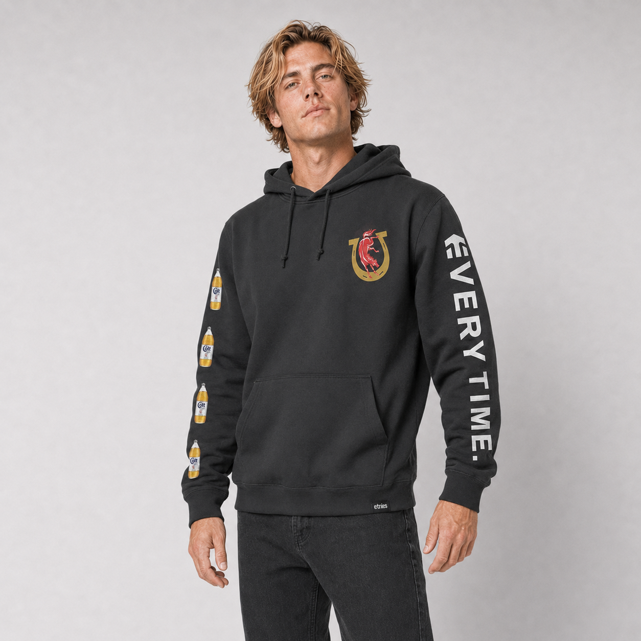 Poleron Colt 45 Hoodie Black