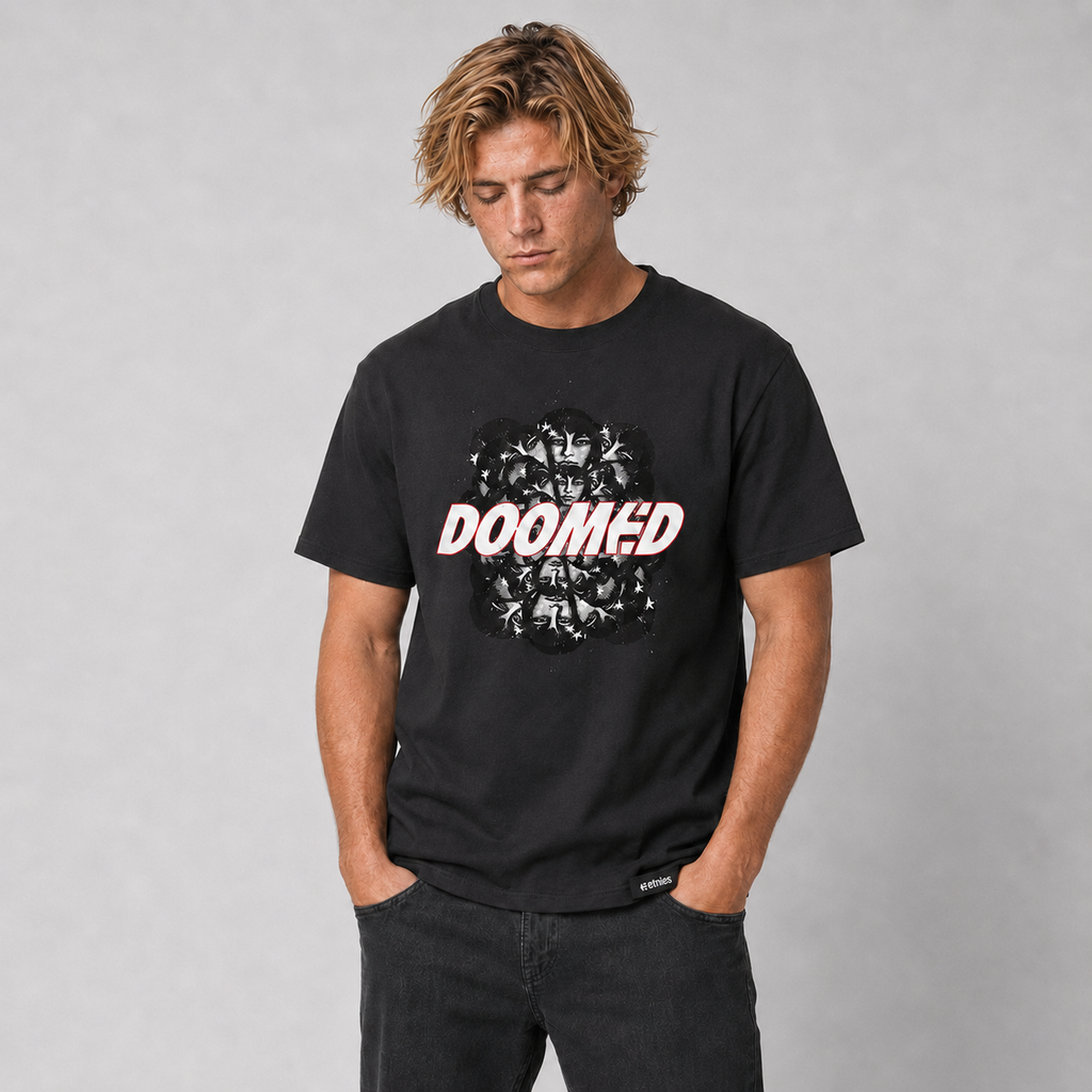 Polera Doomed Witches Black
