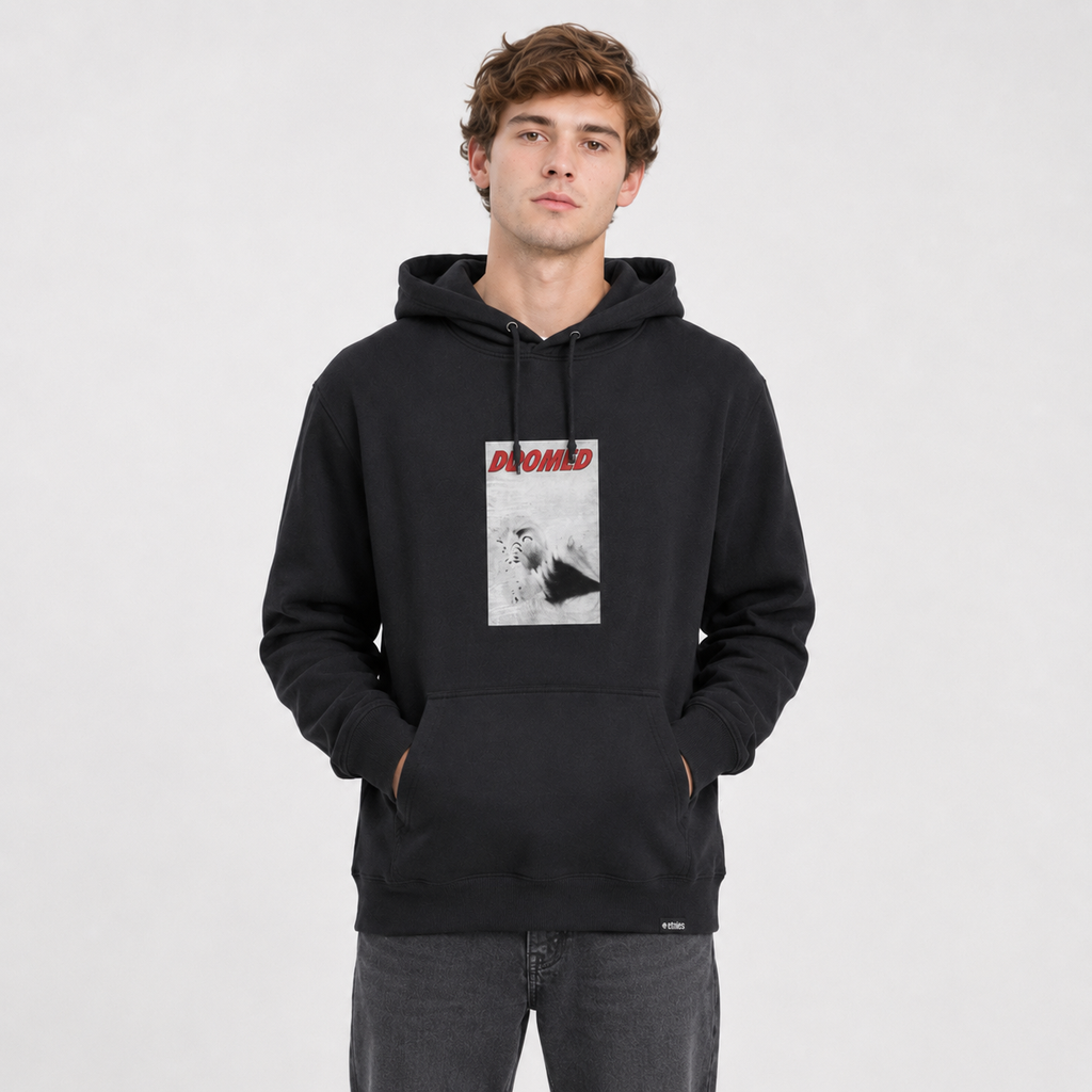 Polerón Doomed Witches Hoodie Black