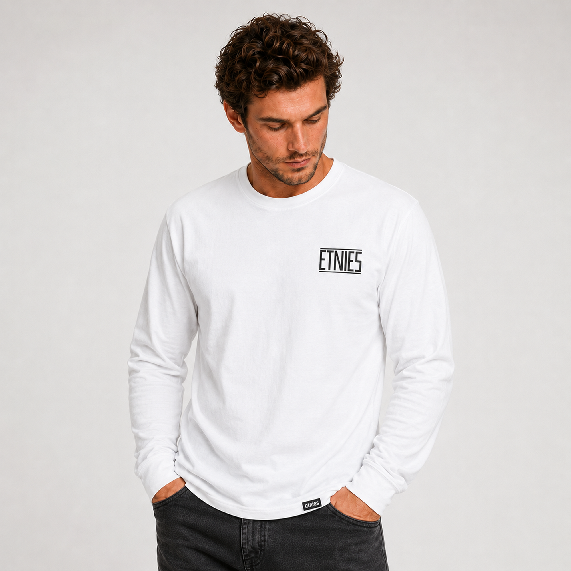 Polera CB Manga Larga White