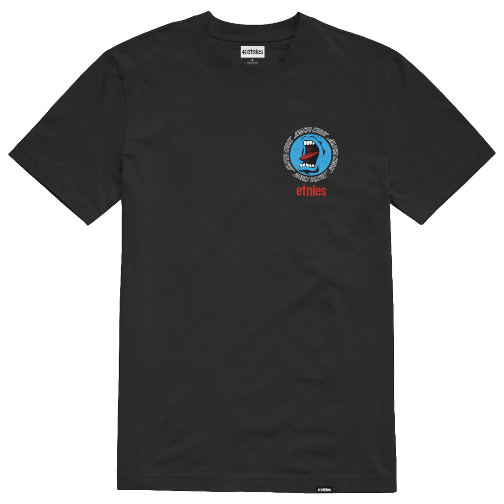 Polera Etnies Screaming Hand Black