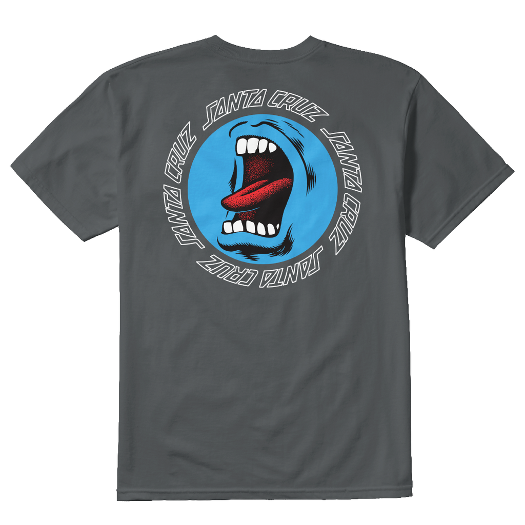 Polera Etnies Screaming Hand Charcoal