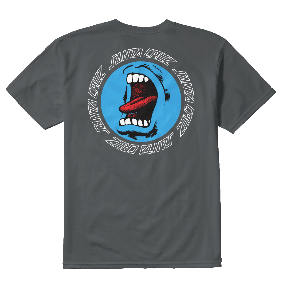Polera Etnies Screaming Hand Charcoal