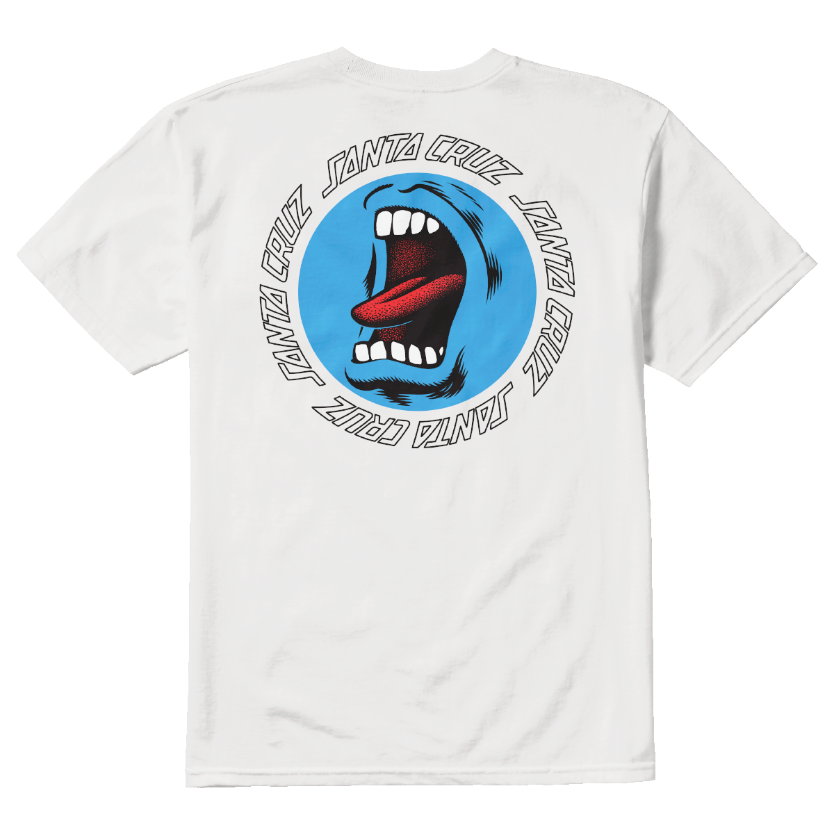 Polera Etnies Screaming Hand White