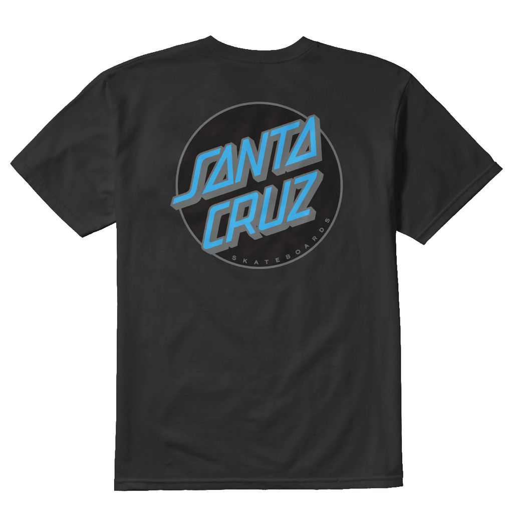 Polera Etnies Santa Cruz Retro Dot Black