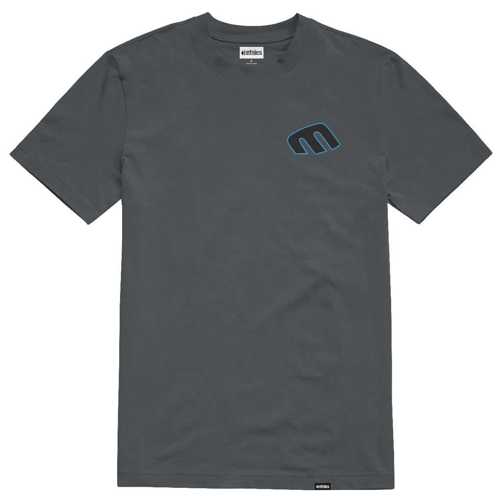 Polera Etnies Santa Cruz Retro Dot Grey