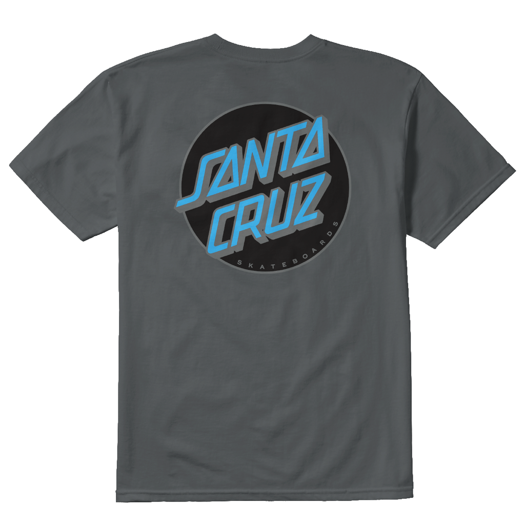 Polera Etnies Santa Cruz Retro Dot Grey