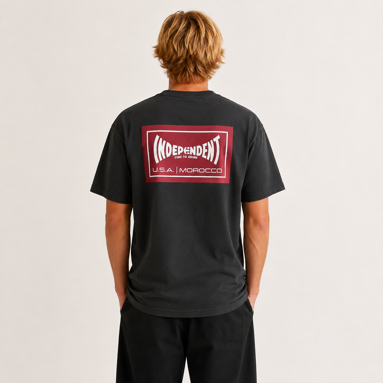 Polera Independet Wash Black