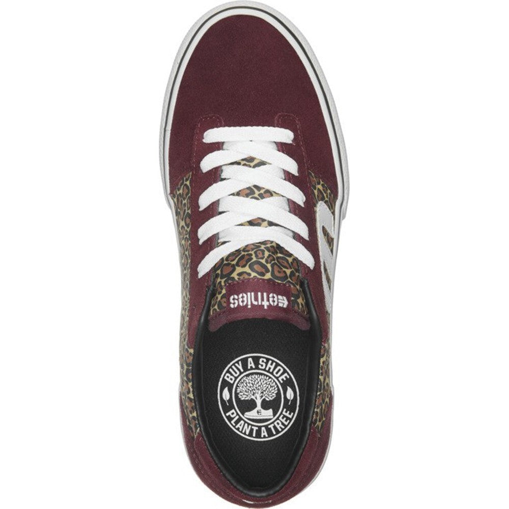 Zapatilla Calli Vulc W'S Burgundy Tan Etnies