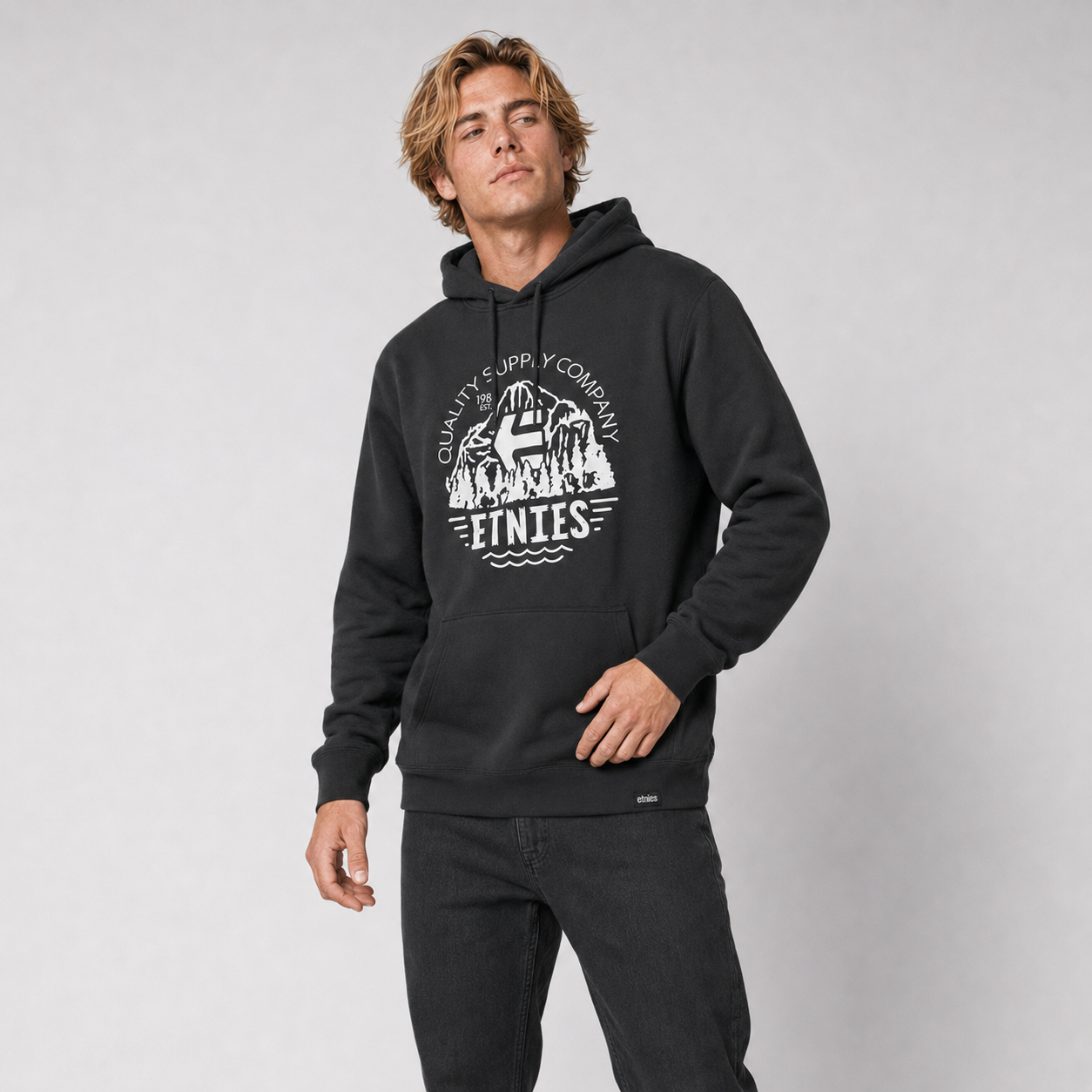 Poleron Kids MTN Quality Black Etnies