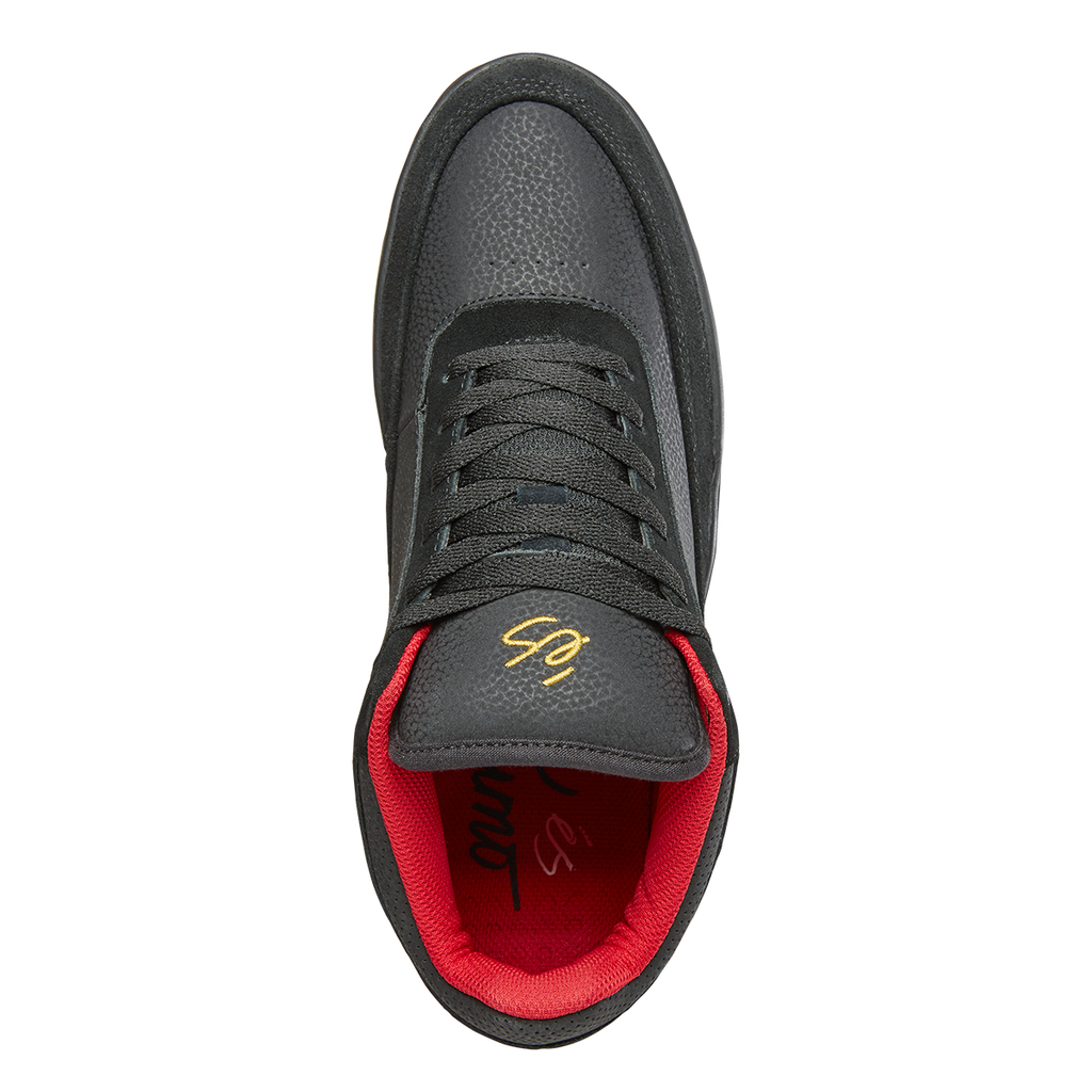 Zapatilla Men Stylus Mid Black Red