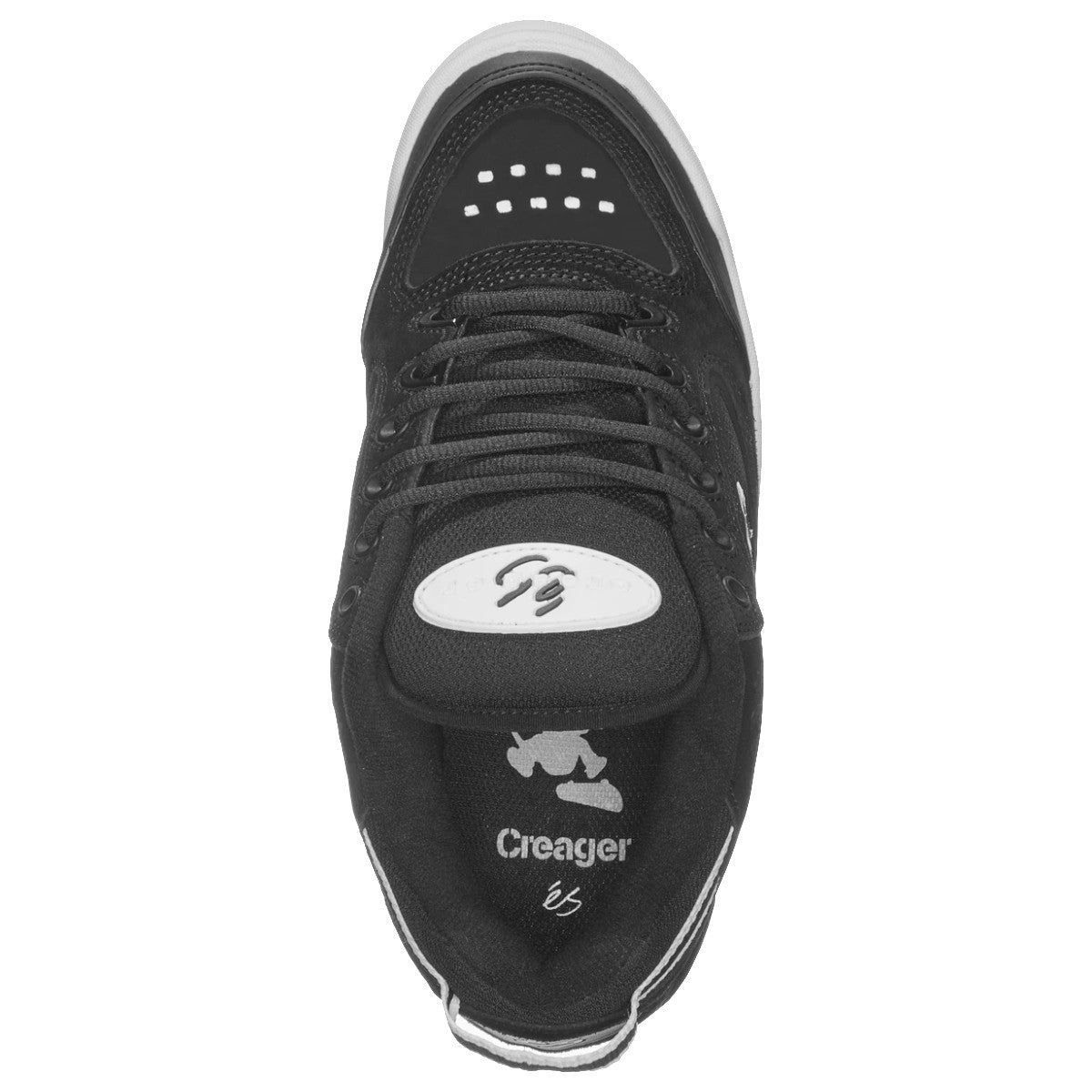 Zapatilla éS Creager Black White White