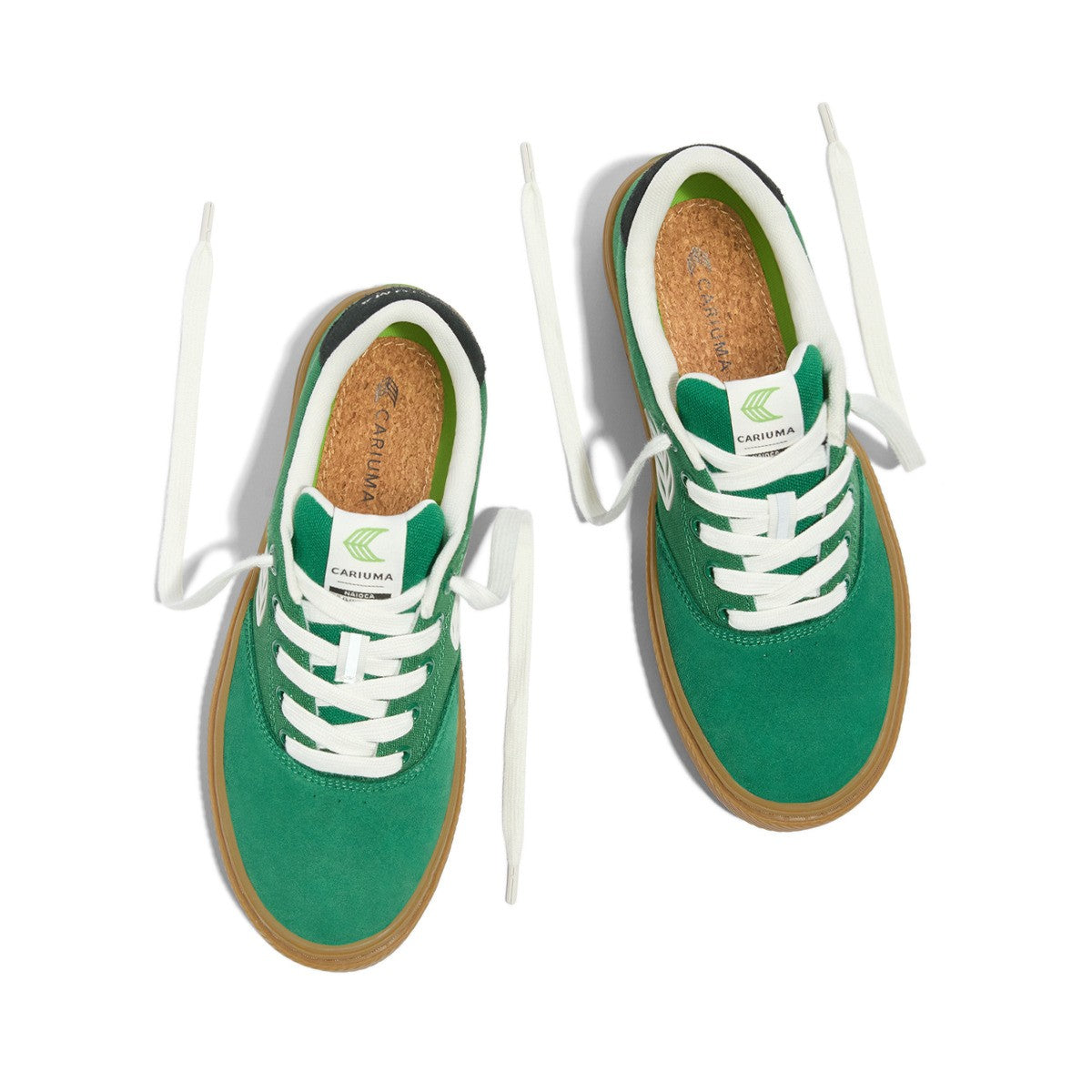 Zapatilla Cariuma Men NAIOCA PRO Suede Lush Green – Street Machine CL