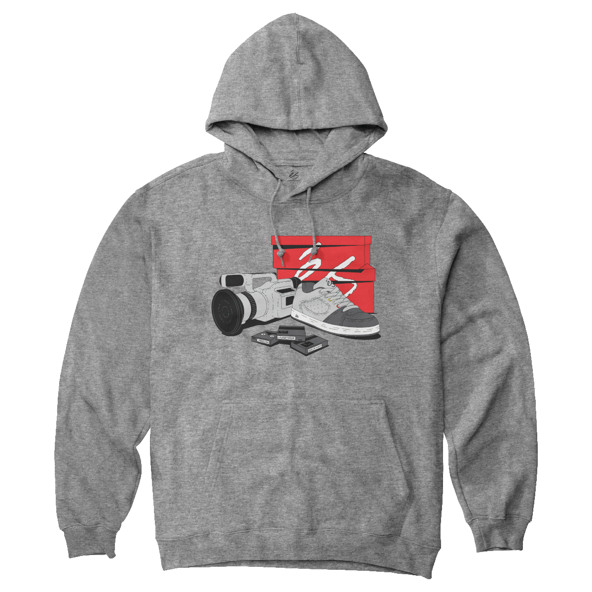 Polerón éS VX Hoodie Charcoal Heather