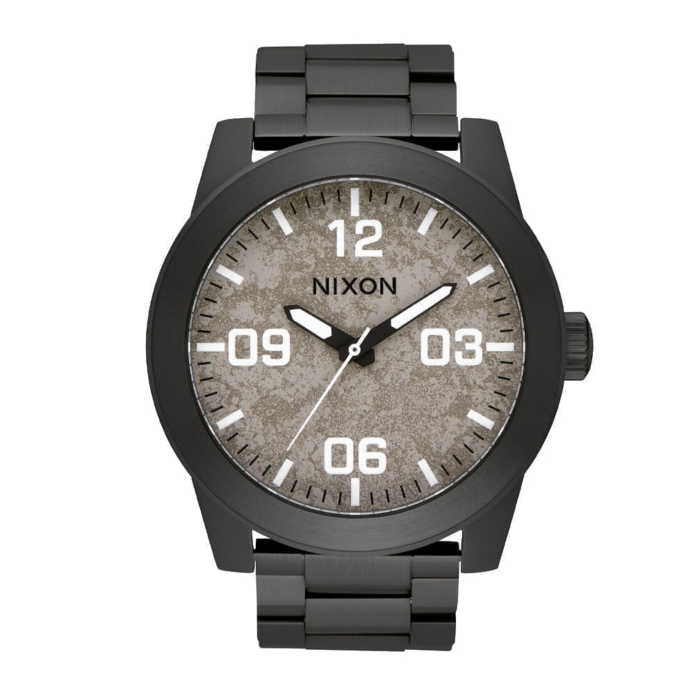 Reloj Nixon Corporal Ss Black Concrete
