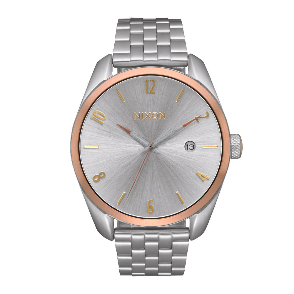 Reloj Nixon Bullet Silver Gold Rose Gold
