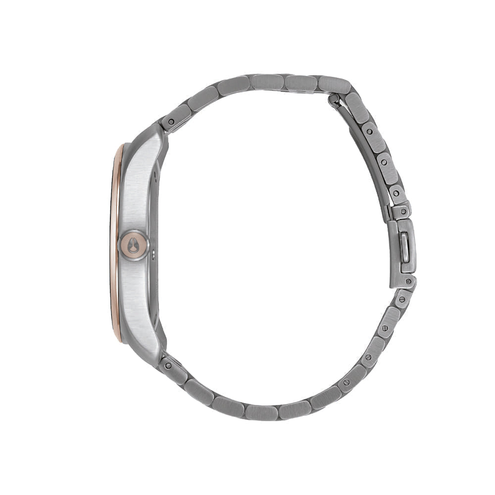 Reloj Nixon Bullet Silver Gold Rose Gold