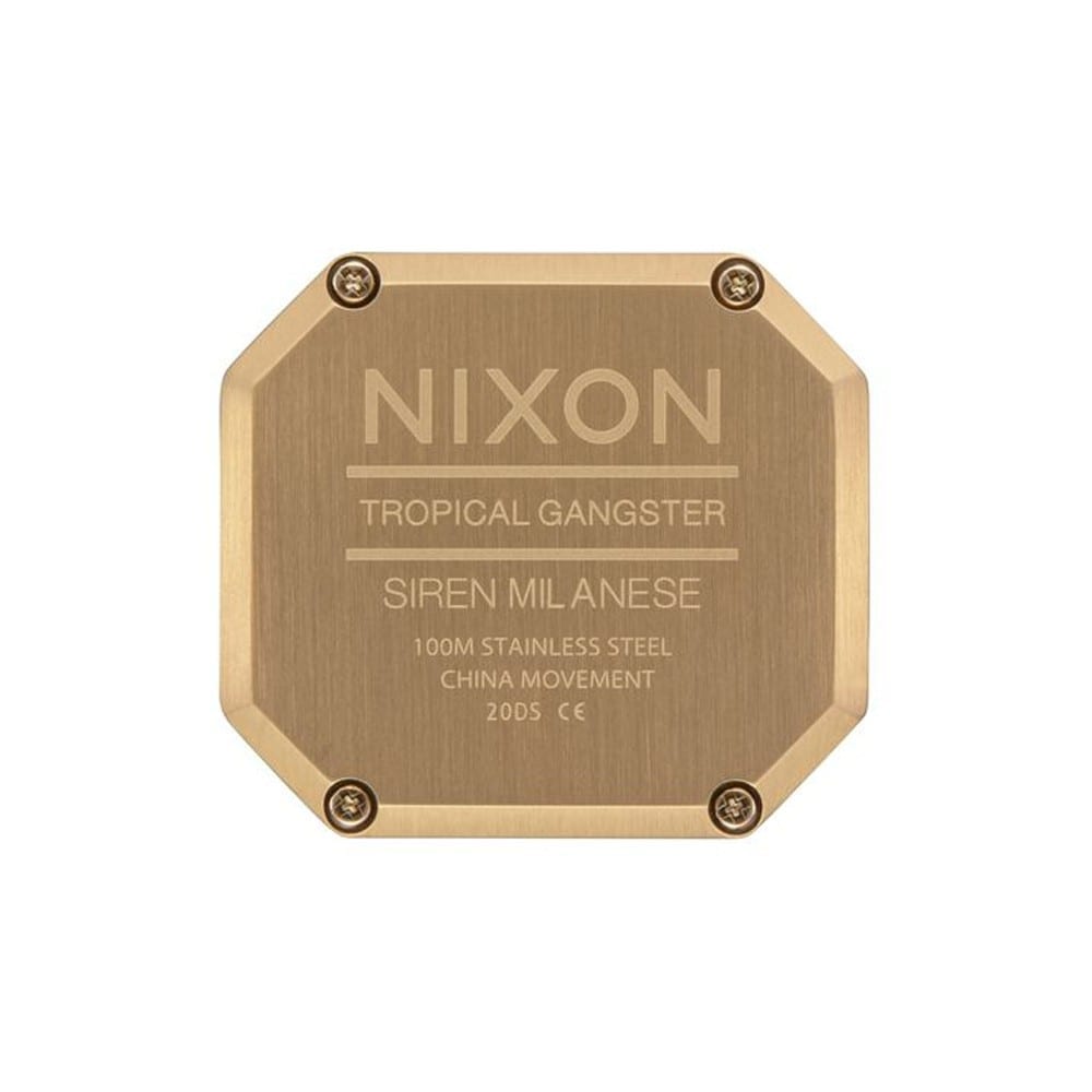 Reloj Nixon Siren Milanese Silver Light Gold