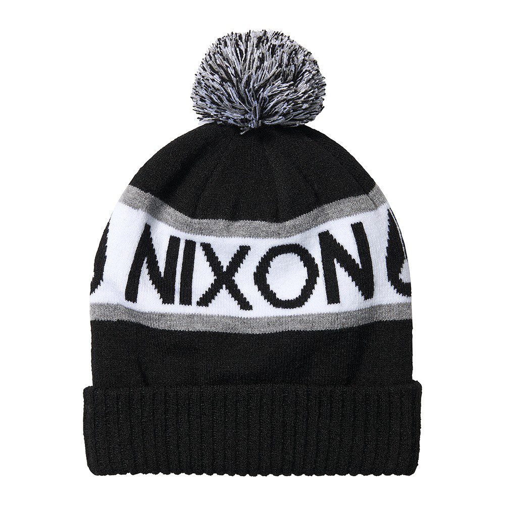 Gorro Teamster R Beanie Black White Nixon