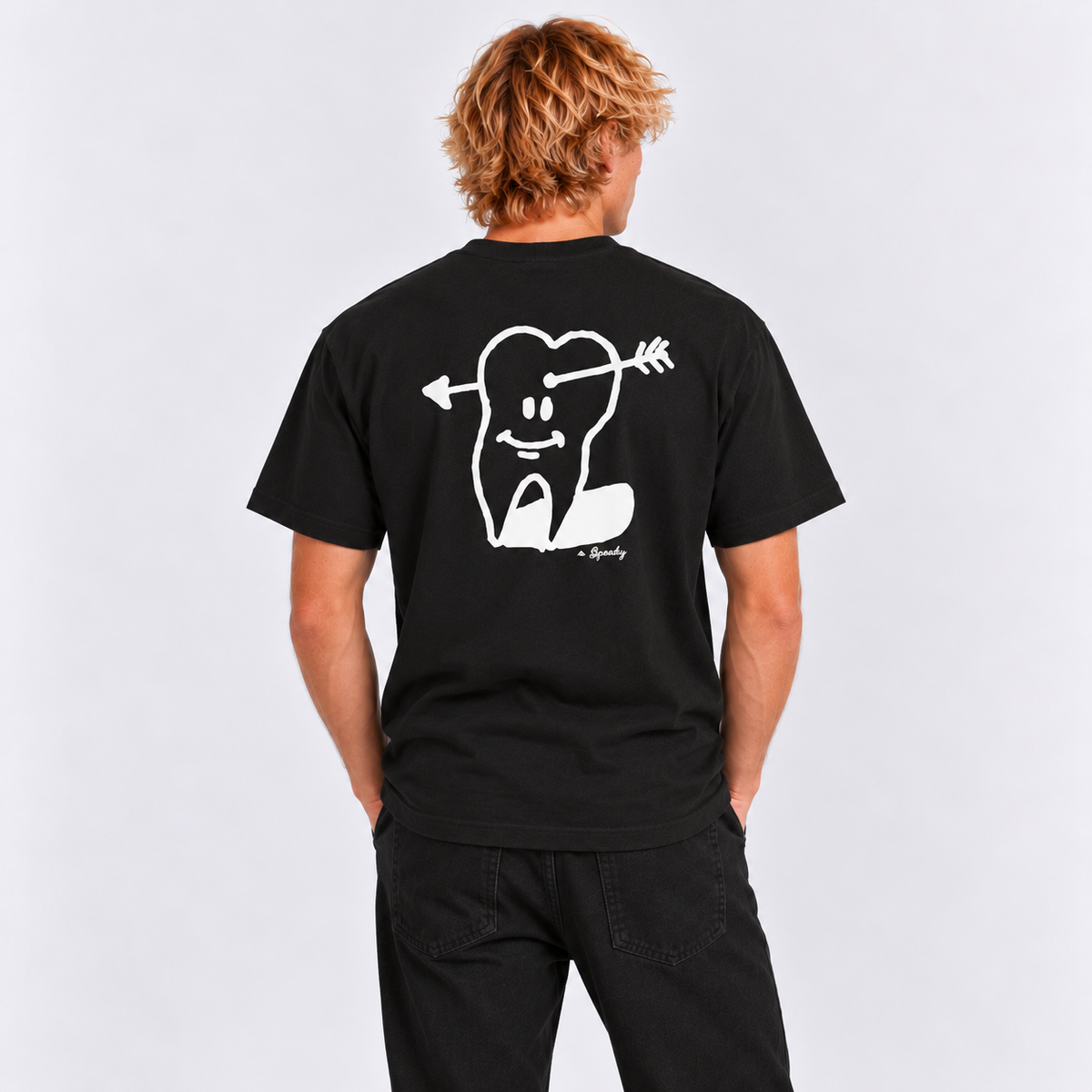 Polera Emerica Spanky Tooth Black