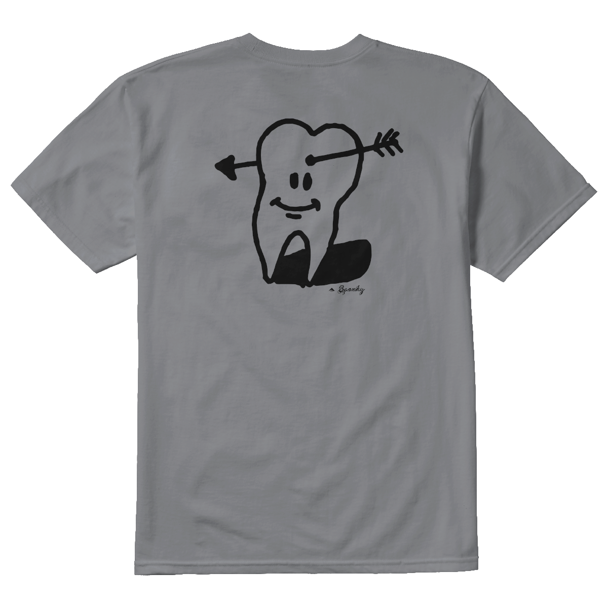 Polera Emerica Spanky Tooth Grey